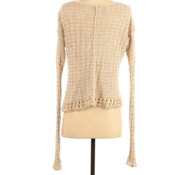 Free People Lightweight Knit Sweater \\ Pullover // Size Smalll - Picture 2 of 4